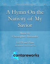 A Hymn on the Nativity of My Savior SATB choral sheet music cover